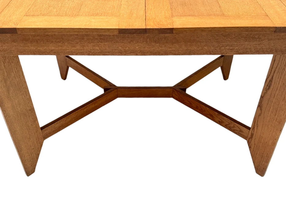 Hendrik Wouda Art Deco Modernist Extending Dining Room Table for Pander, 1924
